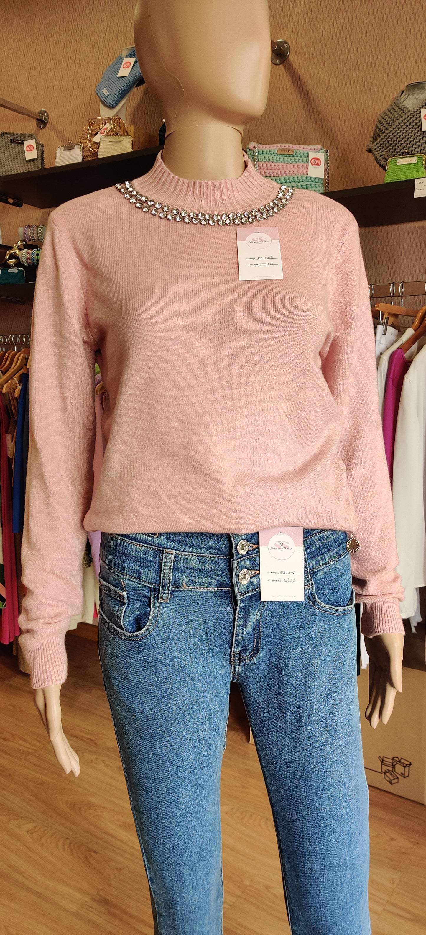 Camisola de malha