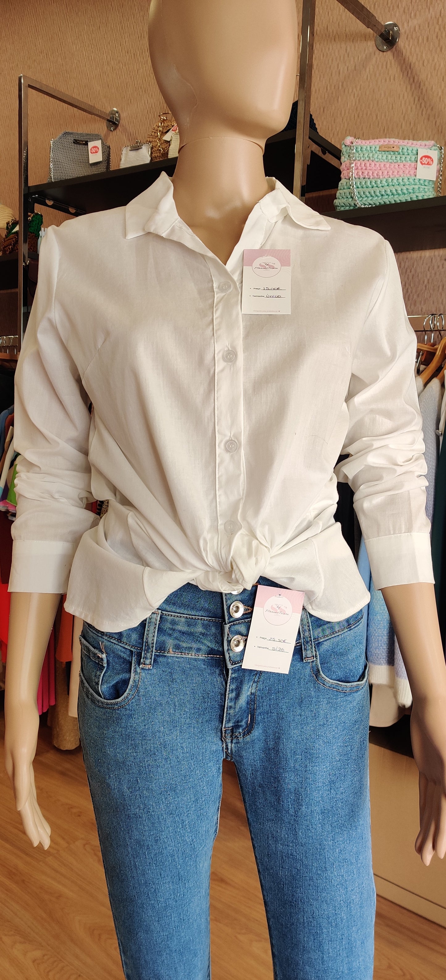 Camisa comprida