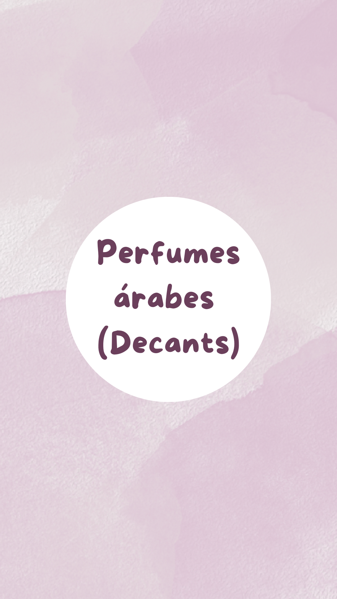 Perfumes Árabes (Decants)
