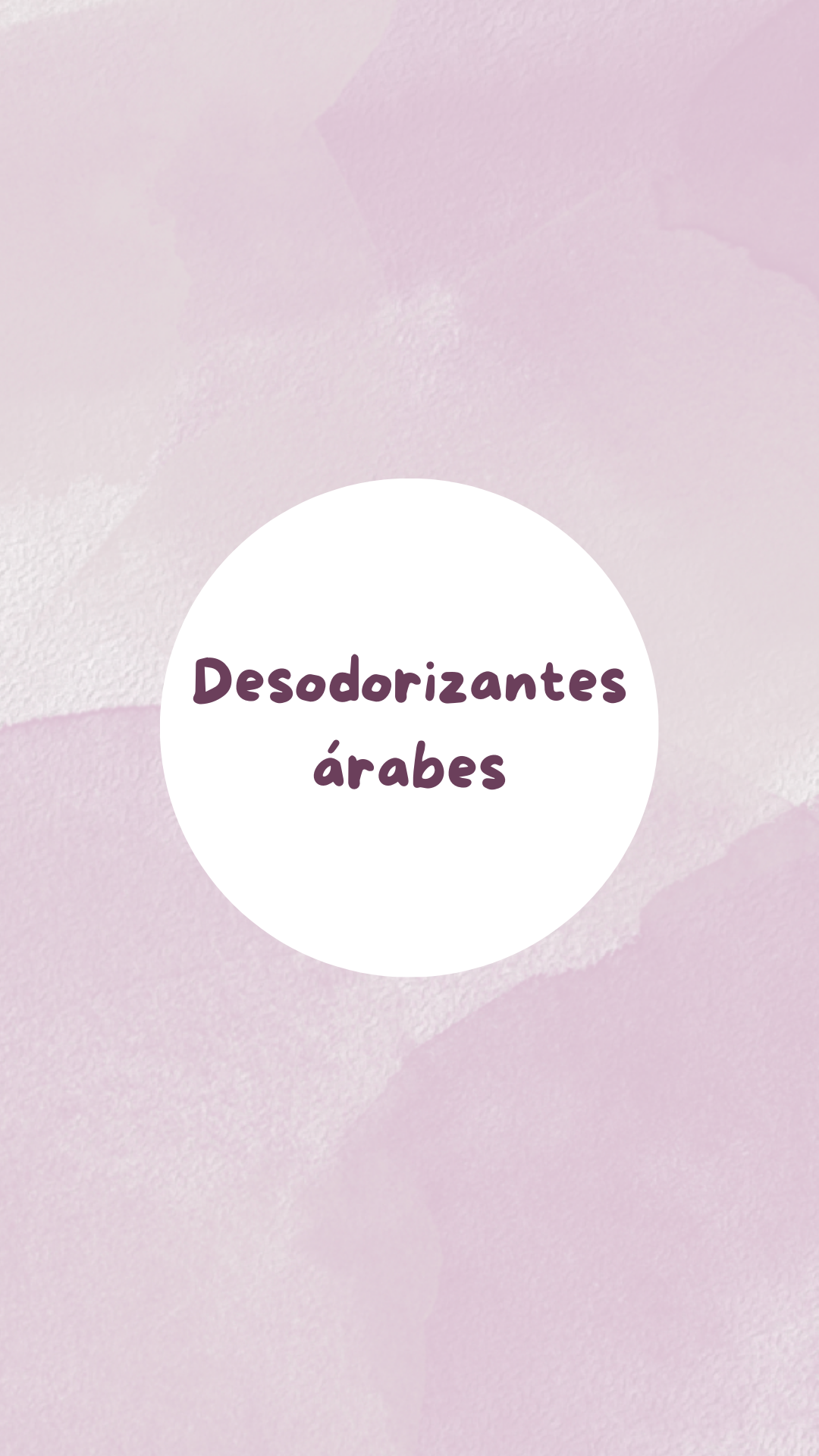 Desodorizantes Árabes