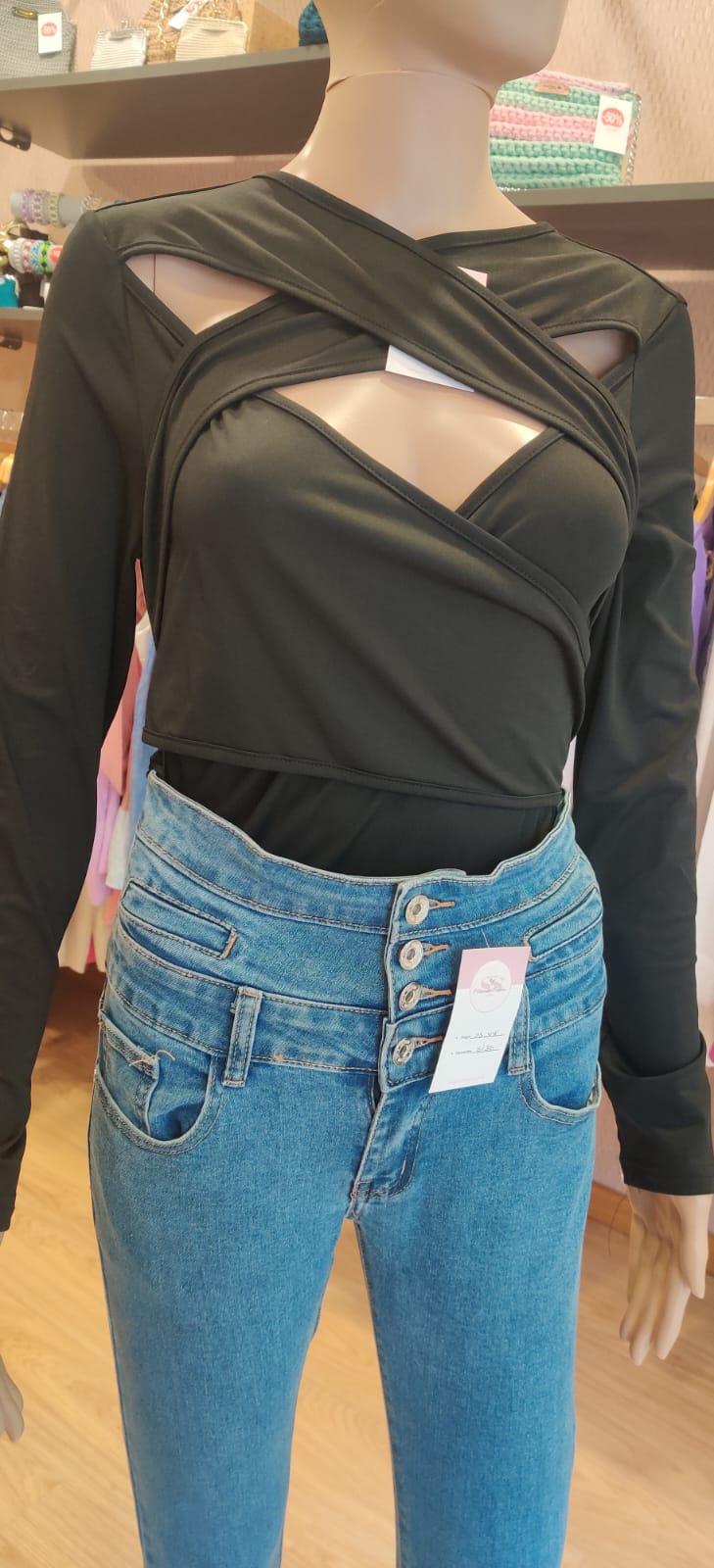 Top cruzado