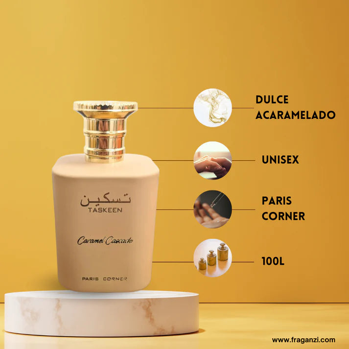 Taskeen Caramel Cascade | 100ml - Paris Corner