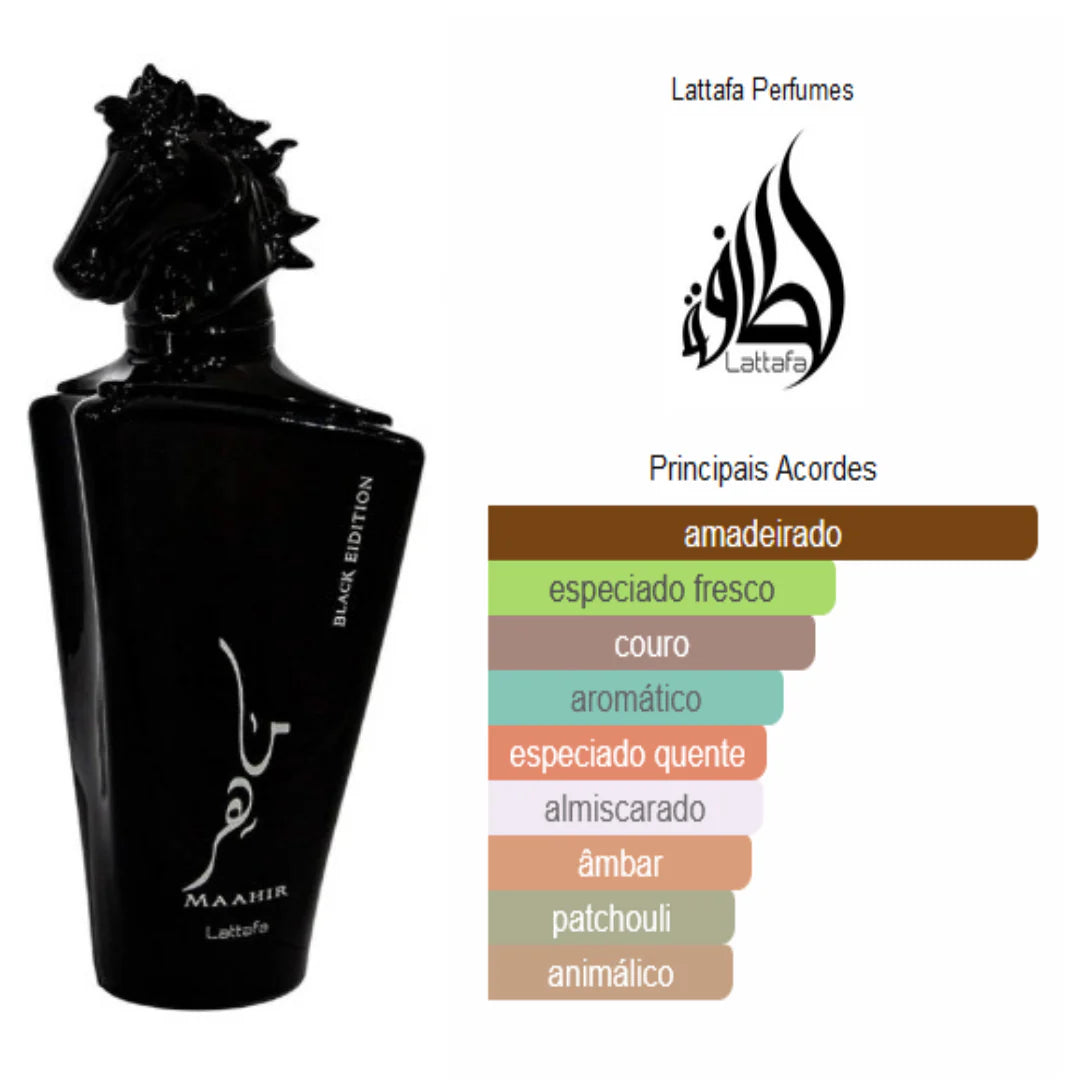 Maahir Black Edition | 100ml - Lattafa