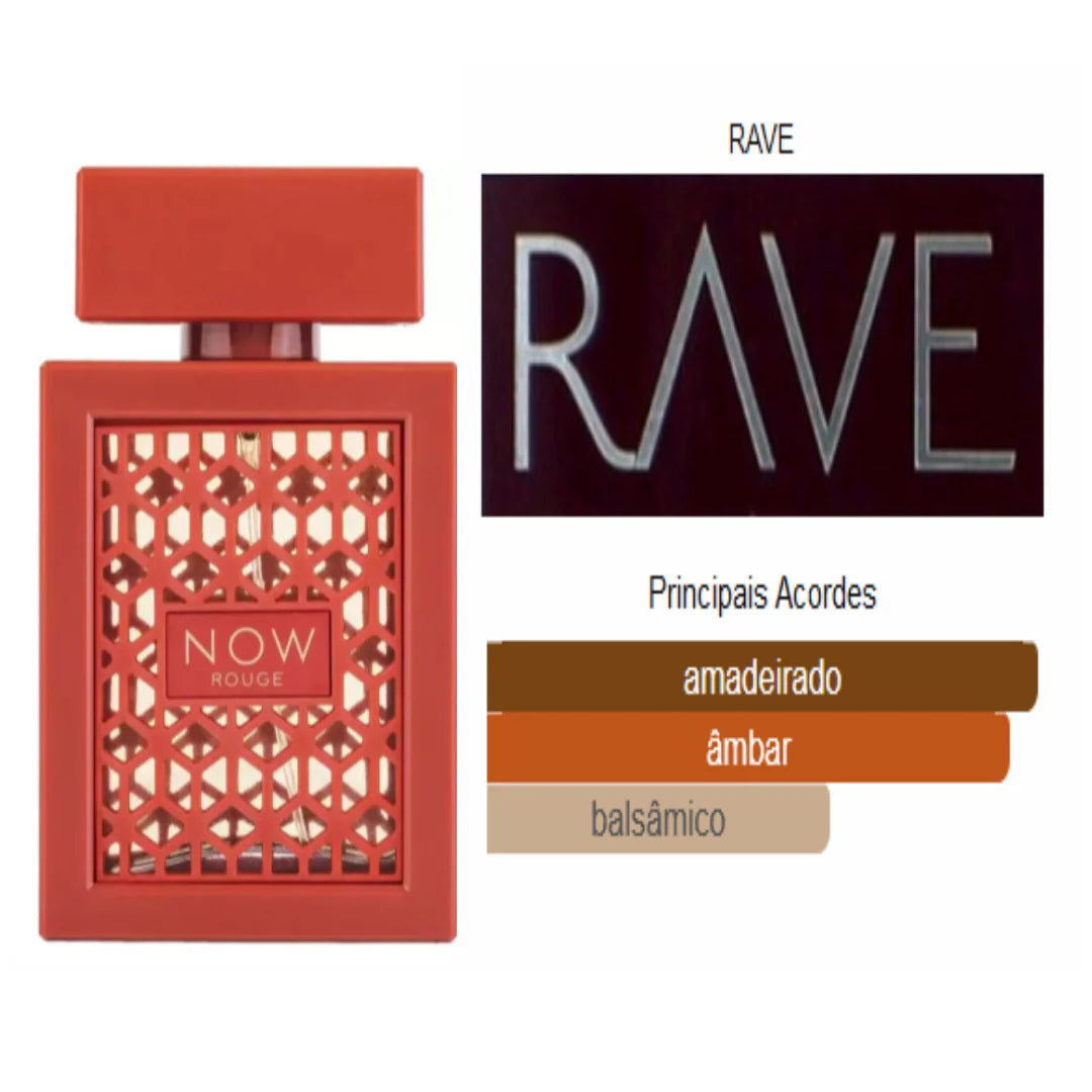 Now Rouge | 100ml - Lattafa - Rave