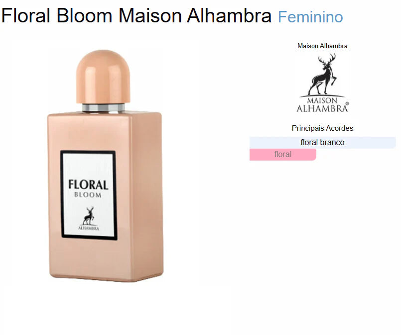 Floral Bloom | 100ml - Maison Alhambra