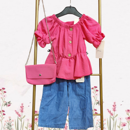 Blusa + bolsa